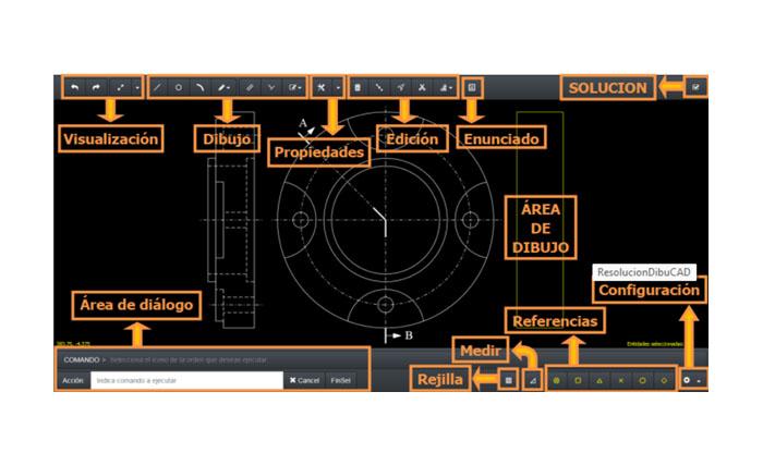 Imagen Diseño e implementación de una aplicación multiplataforma de dibujo asistido por computadora (CAD) manejada mediante voz