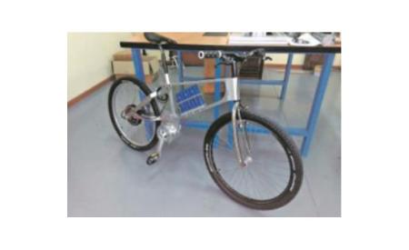 Imagen Desarrollo de una bicicleta con transmisión exclusivamente eléctrica