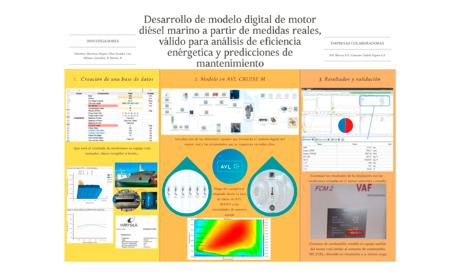 Imagen Desarrollo de modelo digital de motor diésel marino a partir de medidas...
