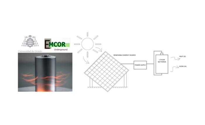 Imagen Estudio termodinámico del comportamiento de las baterías de ion litio sometidas a sobretensión eléctrica. Análisis de viabilidad técnica y medioambiental del aprovechamiento de las baterías de litio usadas como fuente de energía térmica